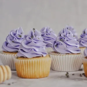Honey Lavender Cupcakes