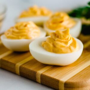 Hummus Deviled Eggs