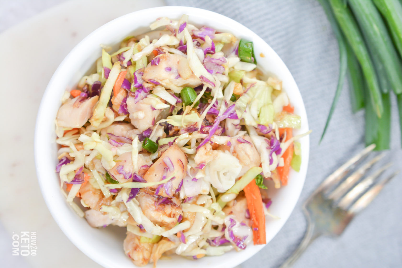 Keto Asian Chicken Salad