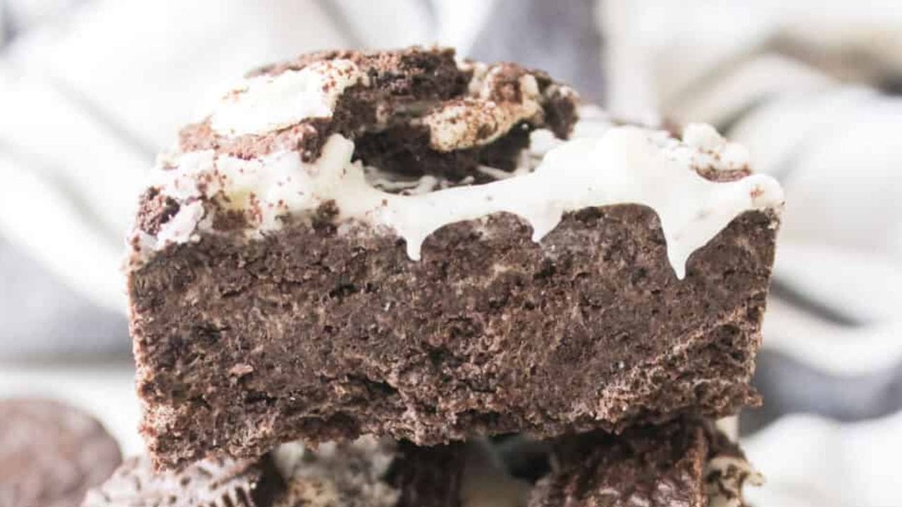 No Bake OREO Marshmallow Bars