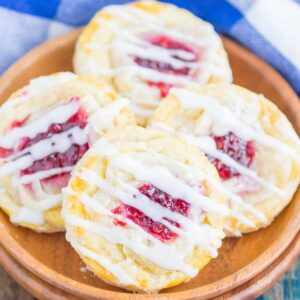 Raspberry Cream Cheese Danish