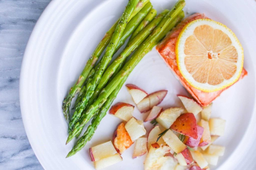 Rosemary Lemon Garlic Salmon Recipe