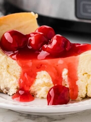 Slow Cooker Cheesecake
