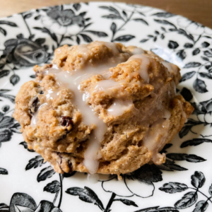 Vegan Cinnamon Raisin Biscuits