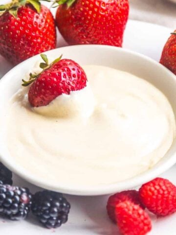 Vegan Fruit Dip