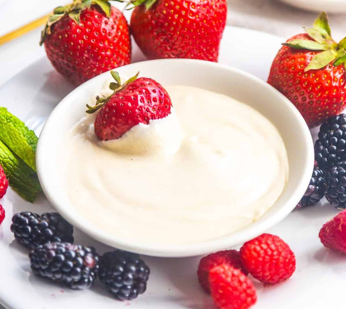 Vegan Fruit Dip